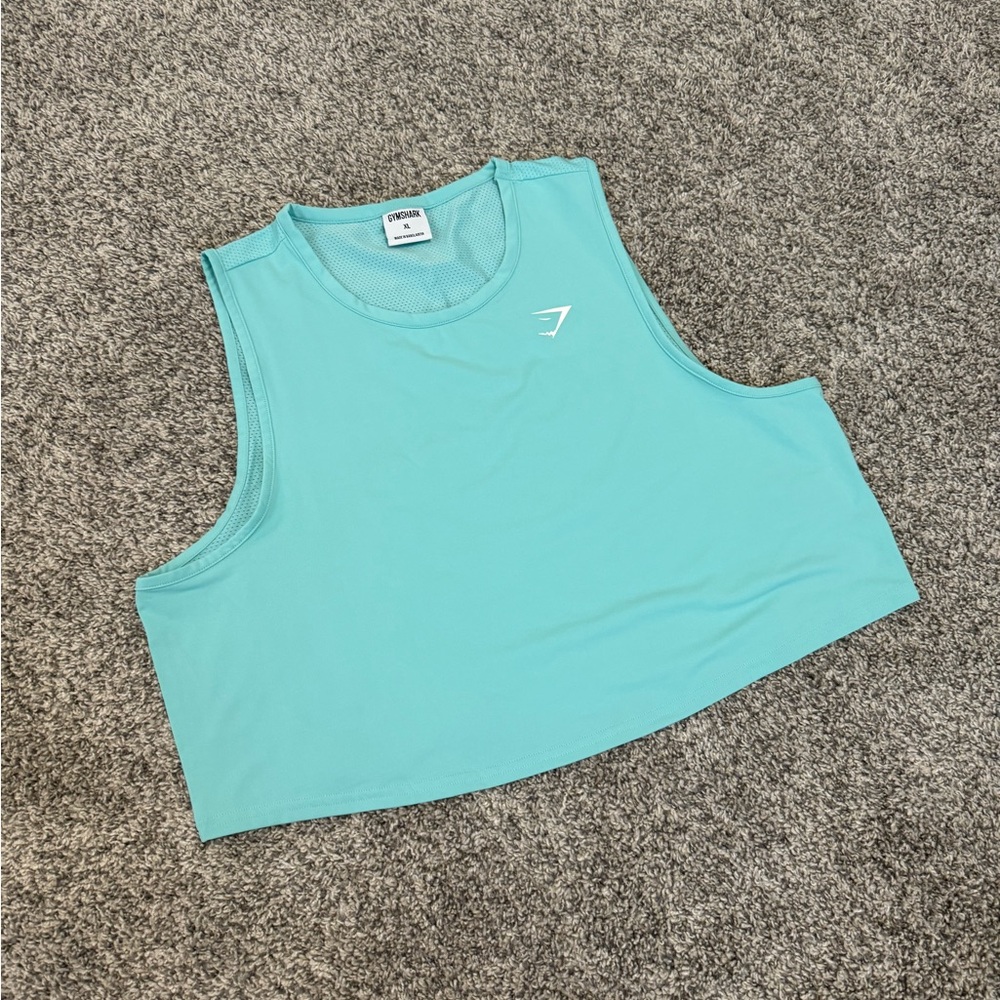 Gymshark Turquoise Tank Top
